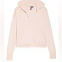 Sweaty Betty  Hoodie modal sweatshirt vneck peachy pink pullover after class Photo 9