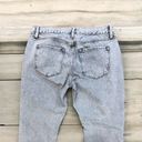 Frame  Le Garçon Distressed Denim Jeans Size 27 In Light Wash Tapered Photo 5