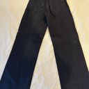 ZARA High Rise Wide Leg Pants Black Photo 3