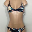 Roxy New  floral bikini set. M-top/S-bottom. Retails $100 Photo 0