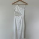 Revolve White Cutout Midi Dress Photo 12