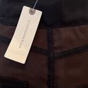 Pilcro NWT  Sheer Mini Skirt Black Size 4 Photo 6