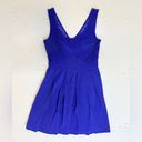 American Eagle Vintage  Outfitters Georgette Crepe Mini Dress - Royal Blue - 0 Photo 9