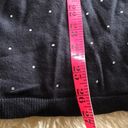 DKNY  Jeans Rhinestone Studded Womens Knit Top  XL Photo 7