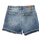 Judy Blue  Women's Large Mid-Rise Release Hem Denim Shorts Photo 8