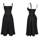 House Of CB  'Tatiana' Black Midi Sundress NWOT size M Photo 11