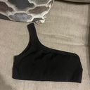 All In Motion Black One Shoulder Sports Bra Photo 0