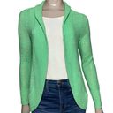 Lilly Pulitzer  Women’s Size S Green Long Sleeve Open Sweater Knit Cardigan Photo 1