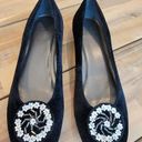 Gap  Velvet Flats with Beaded Design Size 8 Photo 2