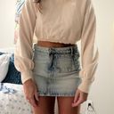 Forever 21 Cream Cropped Sweater Photo 0