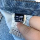 SheIn  women's size XL distressed baggy jeans, waist 16", inseam 30" Photo 3