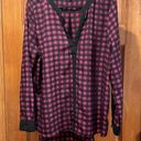 Harvé Benard Harve Benares women’s blouse size XL purple / black Photo 0