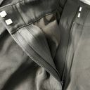 Club Monaco  Womens 100% Viscose Tab Detail Wide Leg Trouser Pants Size 6 Black Photo 12
