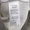 n:philanthropy  White Off Shoulder Ribbed Sweater Elda Size Medium New Photo 80