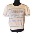 Loft ABC Duck Shortsleeve Vintage Sweater Sweater  Photo 0