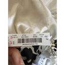 White House | Black Market  Womens Black White Silk Floral Halter Party Dress Sz 0 Photo 6