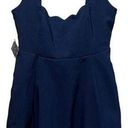 Nasty Gal  Women’s Navy Zipper Dress Fit & Flare M Pockets Flirty Cute NWT M30 Photo 0