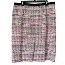 Talbots  Brunch Skirt Multicolor Tweed Straight Pencil Women’s Size 16 Photo 2