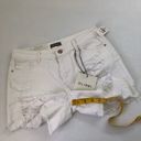 DL1961  NWT Karlie Shredded White Shorts, 25 Photo 5