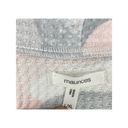 Maurice's  Camo Cardigan Womens L/XL Waffle Knit Smocked Back Stretch Pockets Photo 5