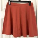 Orange Coral Skirt Size Medium Ribbed Material Photo 0