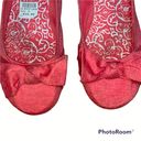 American Eagle  Pink Coral Bow Tie Flats Photo 5