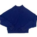 Free People Movement  Good Times Logo Mock Neck sweater navy women’s size medium Photo 4