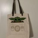 Lounge Fly  Star Wars Mandalorian Baby Yoda Grogu Tote Bag Photo 0