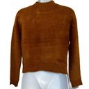 Bailey 44 Fluffy Cropped Long Sleeve Sweater Top Mock Neck Camel NWT Small Photo 3