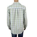 Eddie Bauer  Womens Button Down Shirt Blouse Top Plaid Collared Small Photo 4