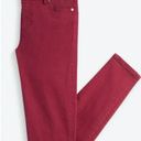 Liverpool Jeans Company Liverpool Skinny Hugger Sz 12/31 Wine/Red EUC Photo 5