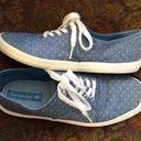 American Eagle Tennis Shoes |  | Chambray Polka dot | Size 10 Photo 0