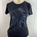 Ariat  Ring of Fire women’s size small black T-shirt. Photo 0