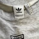 Adidas Gray Crewneck Sweatshirt Photo 2