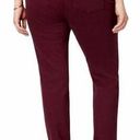 Style & Co  Curvy Skinny Jeans Colored Denim Jeans Berry Jam Red Purple Size 8 Photo 1