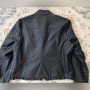 Baccini Ladies Faux Leather Moto Jacket  Vegan Leather biker Coat XL Petite NEW Photo 3