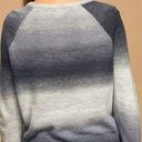 Rag Poets  capri ombré blue v-neck sweater new nwt Photo 1