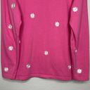 Quacker Factory  Pink Embroidered Floral Cardigan Photo 8