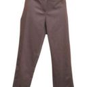 Cache NWT Brown Sateen Cropped Pants Photo 0