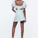 ZARA Floral Cut out Dress Photo 5