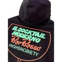 The Bar 🌺 SOLD OUT!!!  Basso x HighsnobietyCocktail Glass Hoodie Black Photo 11