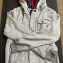 Billabong  Grey Hoodie Zip Up Winter Coat Photo 2