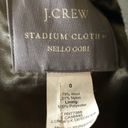 J.Crew  WOOL Stadium Cloth Belted Pea Coat by NELLO GORI Olive Green Size 0/XS Photo 10