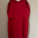 Elliatt x Revolve red cutout asymmetrical Valentines Day mini dress Photo 5