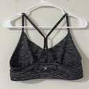 Old Navy  Active Heather Grey Black Racerback Strap Sports Bra Size Large Photo 1