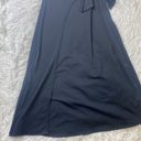 Patagonia  Wrap It Up Black Sleeveless Faux Wrap Midi Dress small Photo 8
