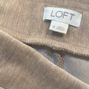 Loft New  Medium Ribbed Velour Pull On Wide Leg Pants Photo 1