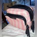 Victoria's Secret Victoria’s Secret Pink Striped Cosmetic Bag Photo 9