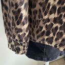 Banana Republic Women’s Cheetah Print Lightweight Pullover Fashion Sweatshirt Photo 5