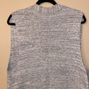 J.Jill PURE JILL  Heather Gray Sleeveless Open Front Sweater Vest Size Medium Photo 7